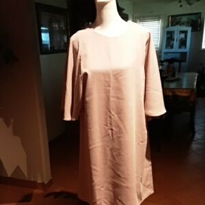 Sugarlips Dusty Blush Crew Neck Top